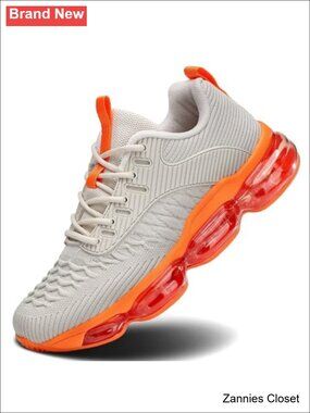 🤠 Womens Walking Running Shoes Air Cushion Sneakers Breathable Mesh Gym Cross